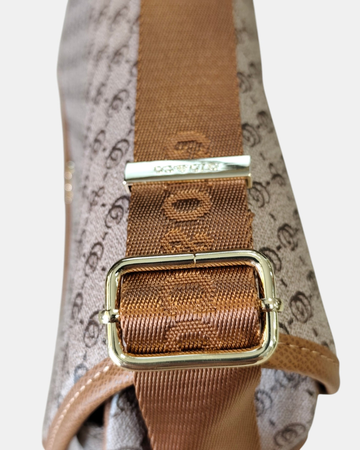 Giò & Co Milano Borsa Tracolla Donna GC-54 Modello Postina - Beige Scuro Sabbia
