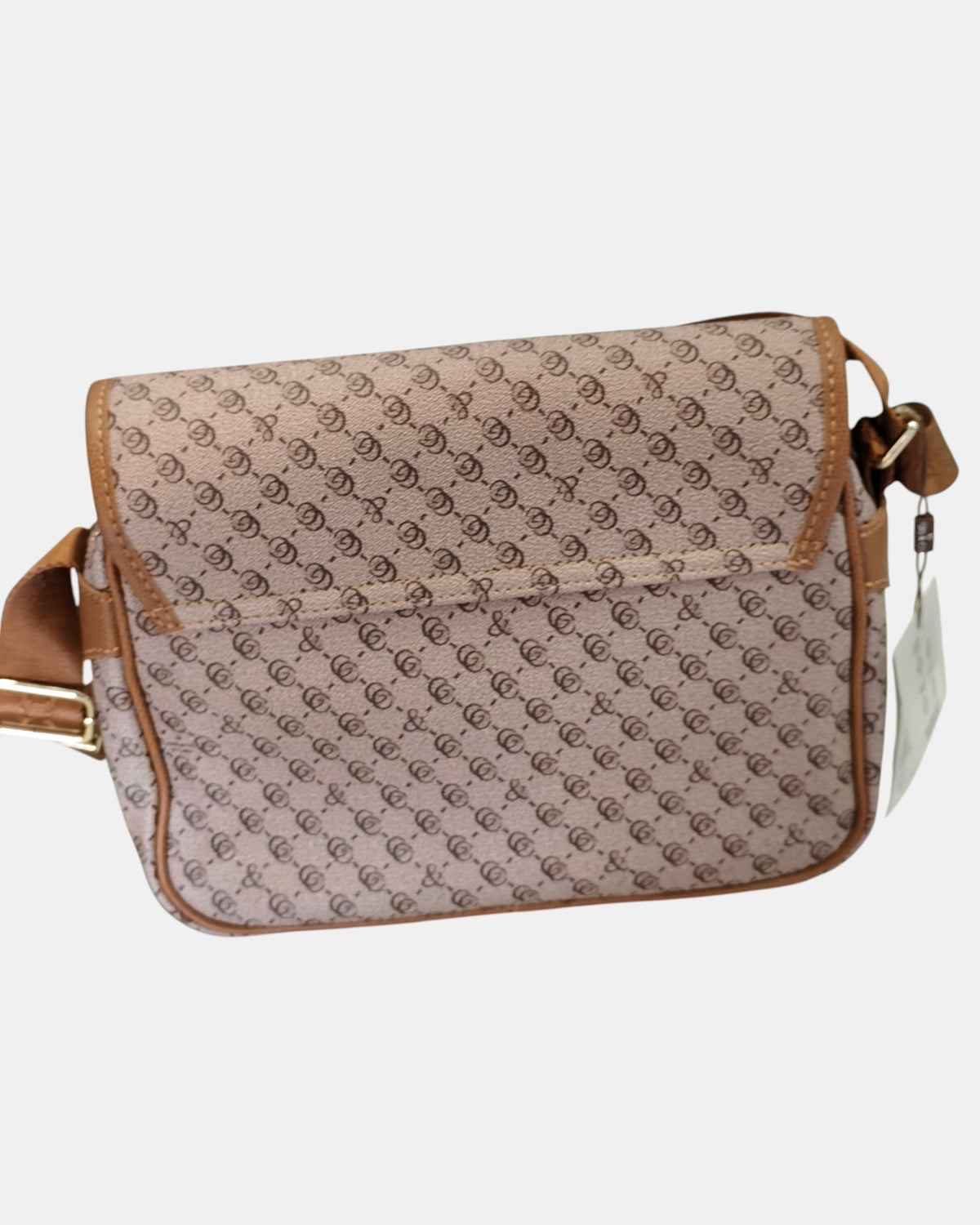 Giò & Co Milano Borsa Tracolla Donna GC-54 Modello Postina - Beige Scuro Sabbia