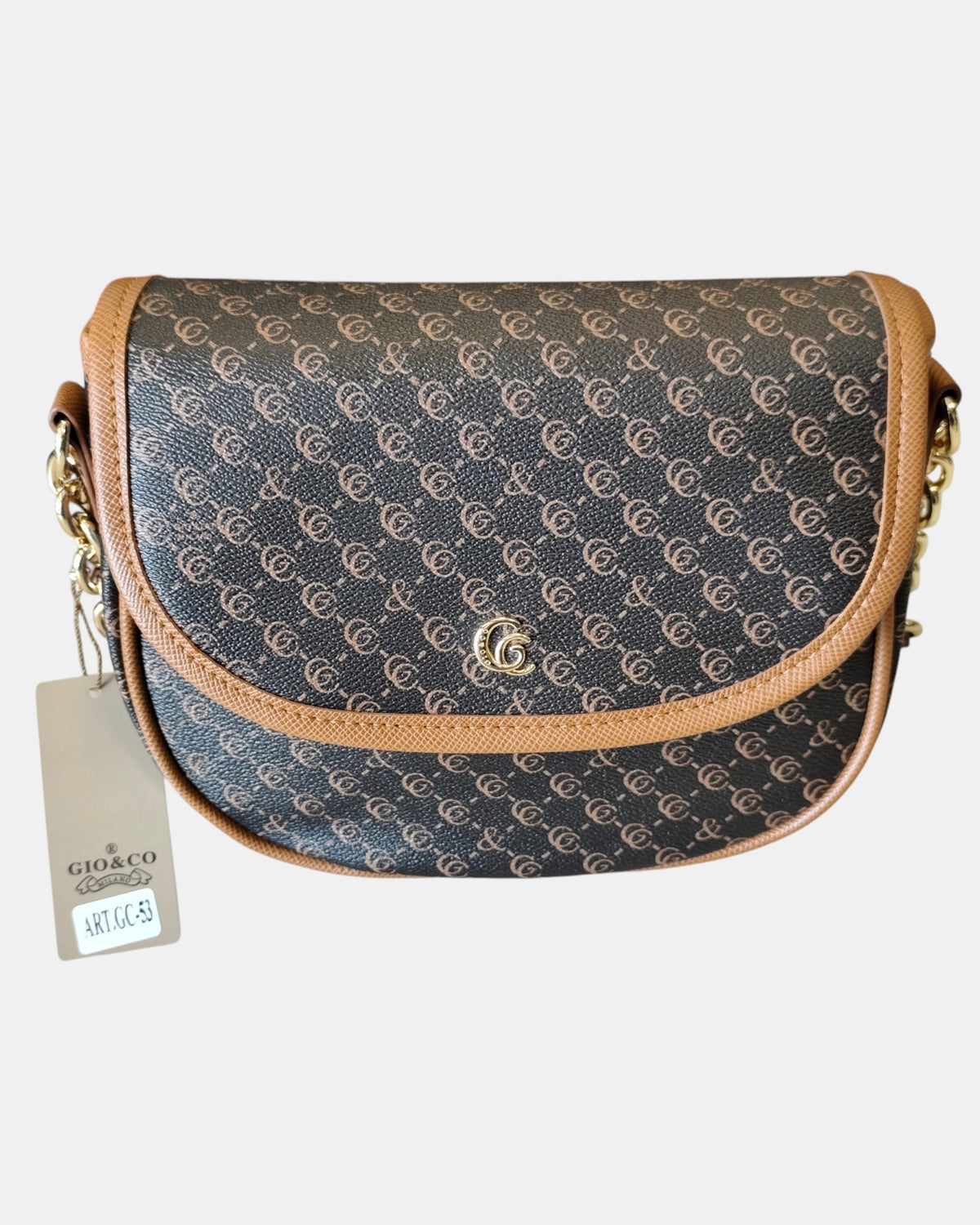 Giò & Co Milano Borsa Donna a Tracolla GC 53 Monogramma