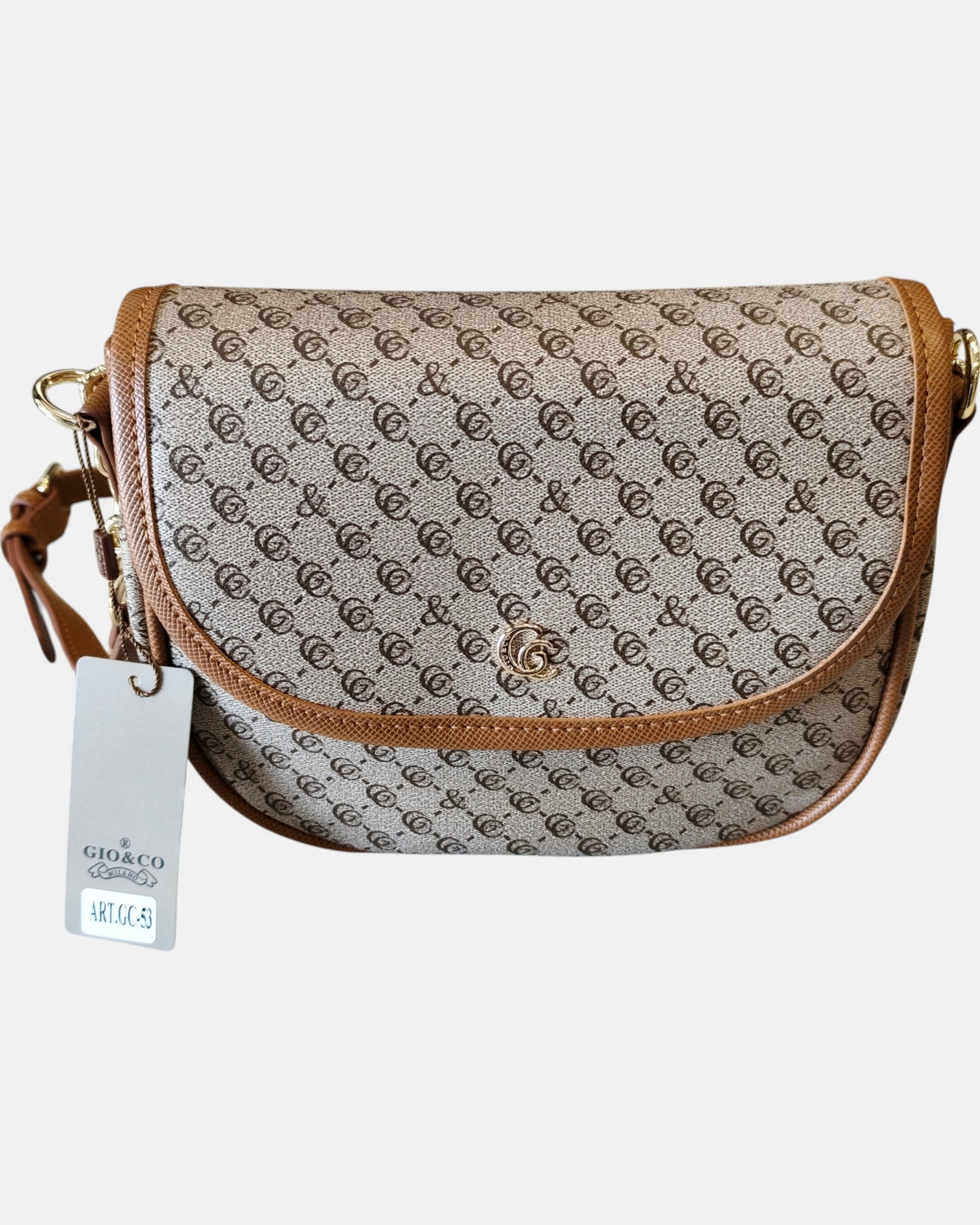 Giò & Co Milano Borsa Donna a Tracolla GC 53 Monogramma