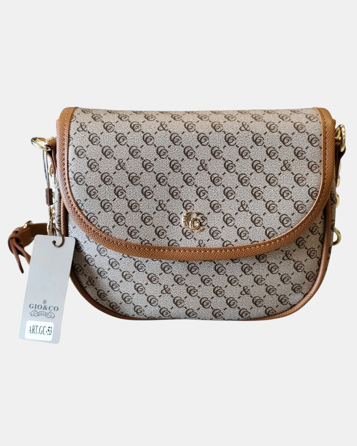 Giò & Co Milano Borsa Donna a Tracolla GC 53 Monogramma