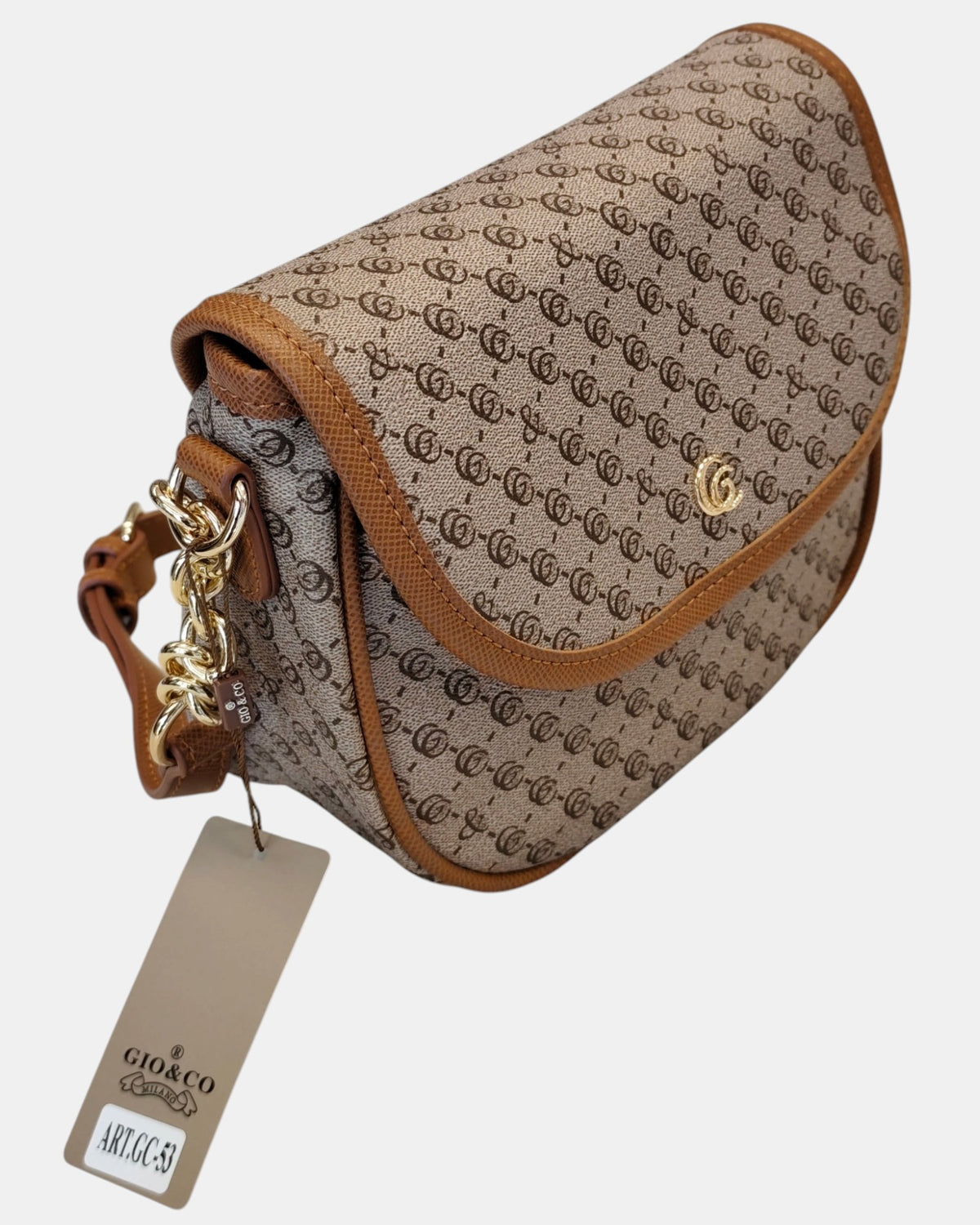 Giò & Co Milano Borsa Donna a Tracolla GC 53 Monogramma