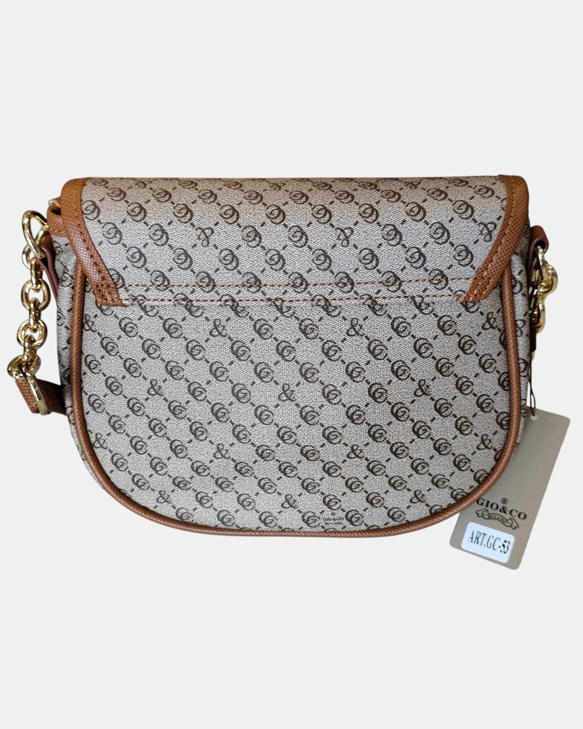 Giò & Co Milano Borsa Donna a Tracolla GC 53 Monogramma