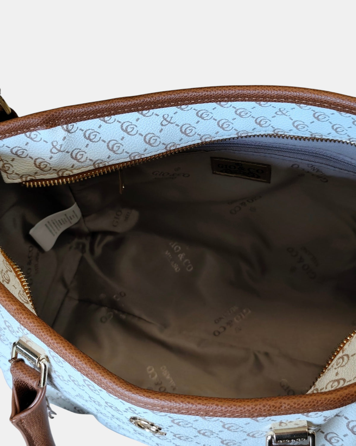 Giò & Co Milano Borsa Shopping Donna GC 58 Monogramma con Tracolla