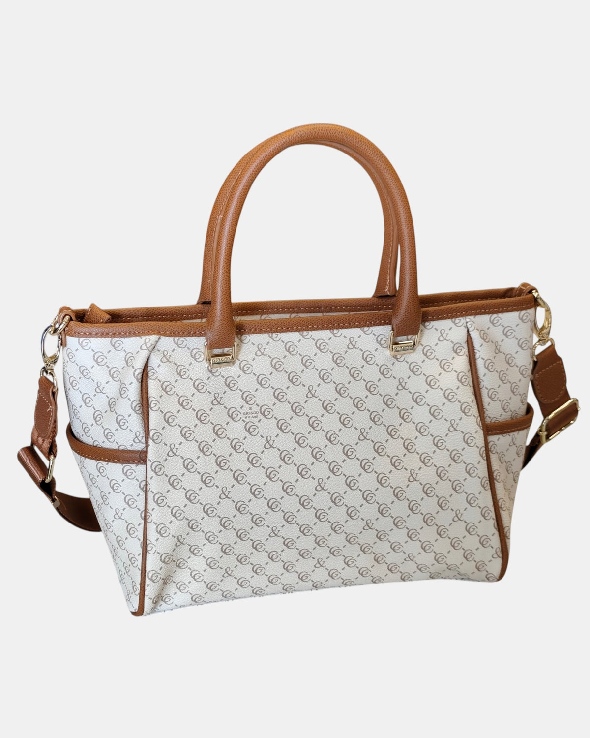 Giò & Co Milano Borsa Shopping Donna GC 58 Monogramma con Tracolla