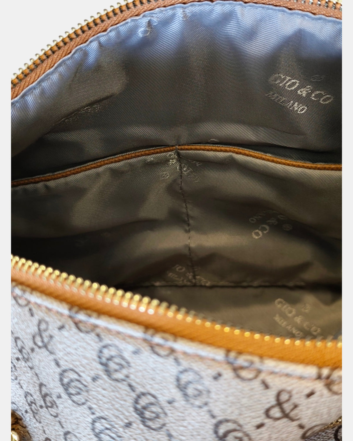 Giò & Co Milano Bauletto Donna GC 56 Monogramma con Tracolla