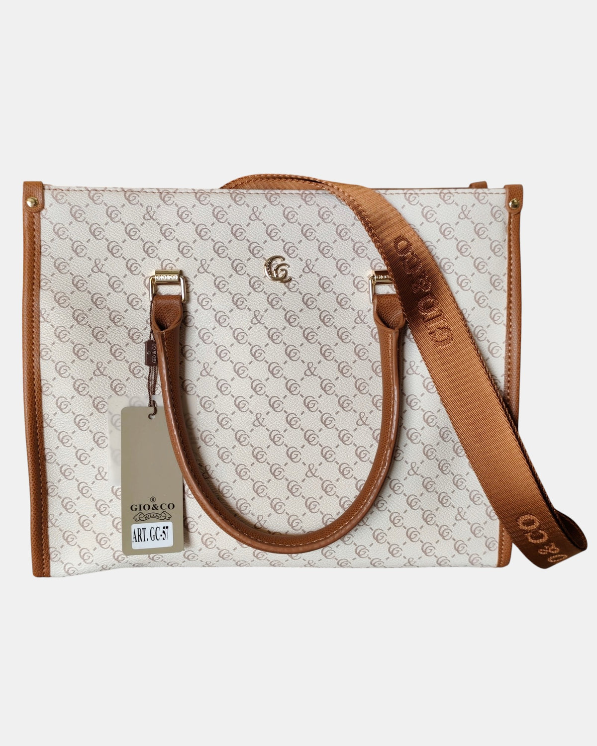 Giò & Co Milano Borsa Shopping Donna GC 57 con Tracolla Logata