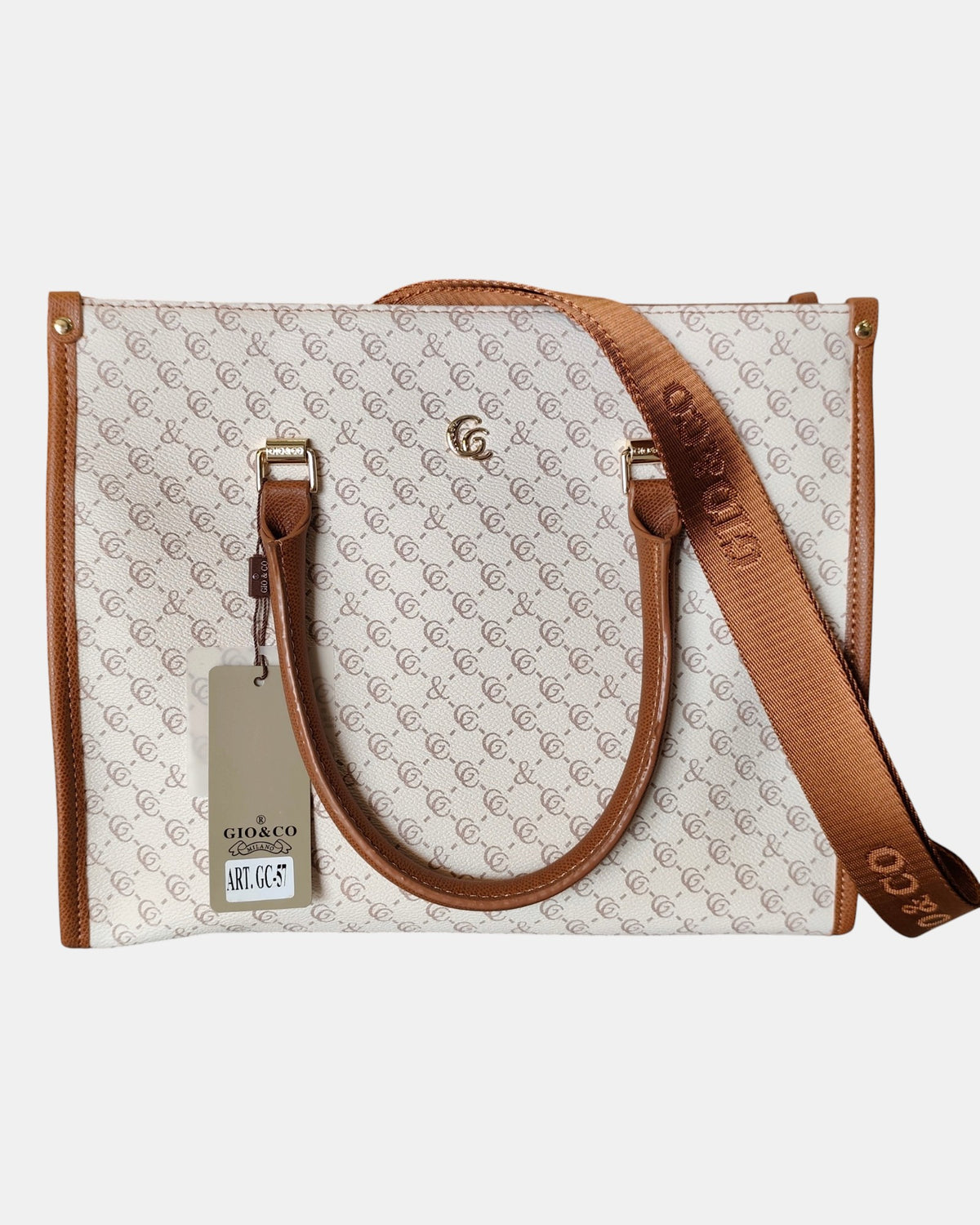 Giò & Co Milano Borsa Shopping Donna GC 57 con Tracolla Logata