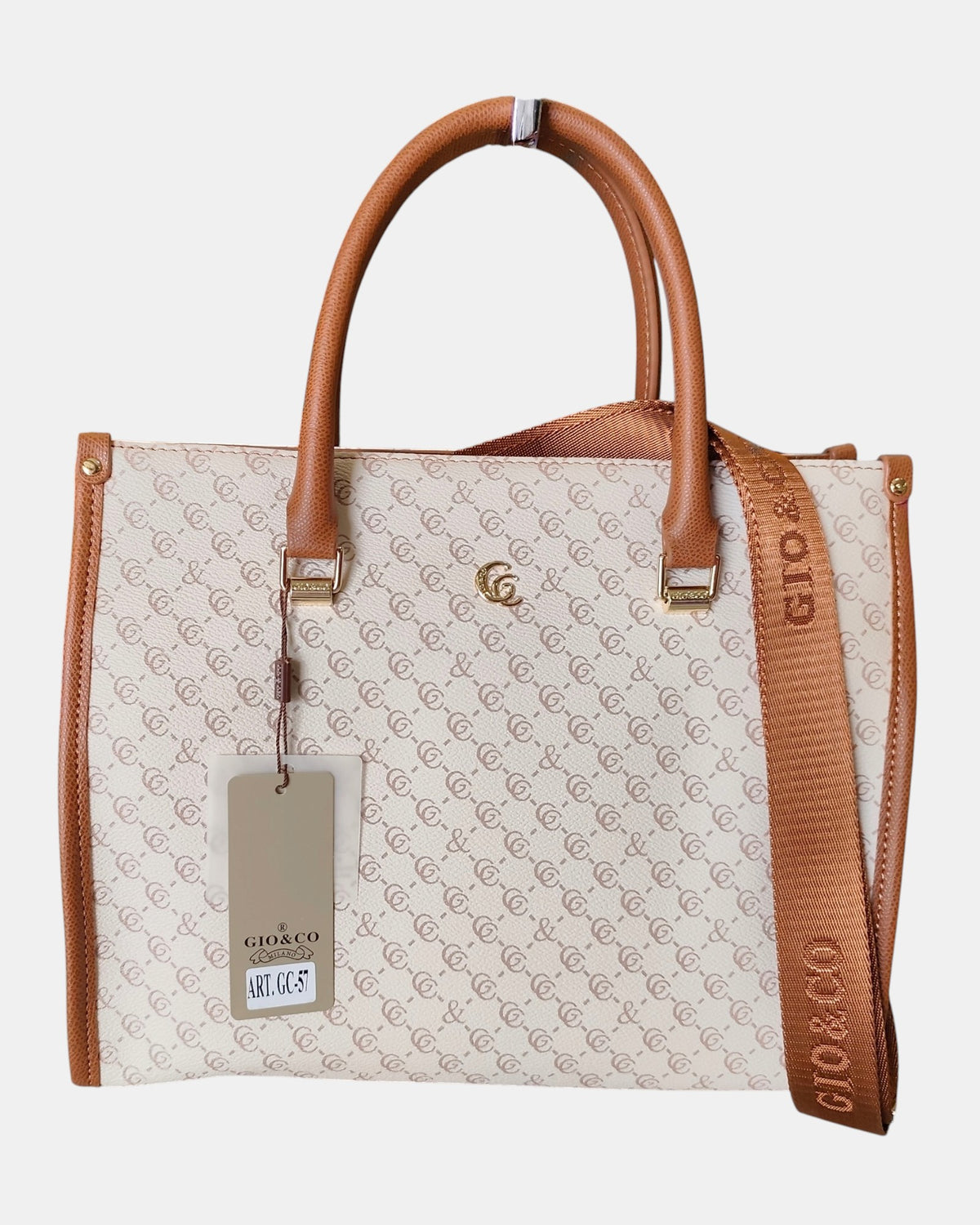 Giò & Co Milano Borsa Shopping Donna GC 57 con Tracolla Logata