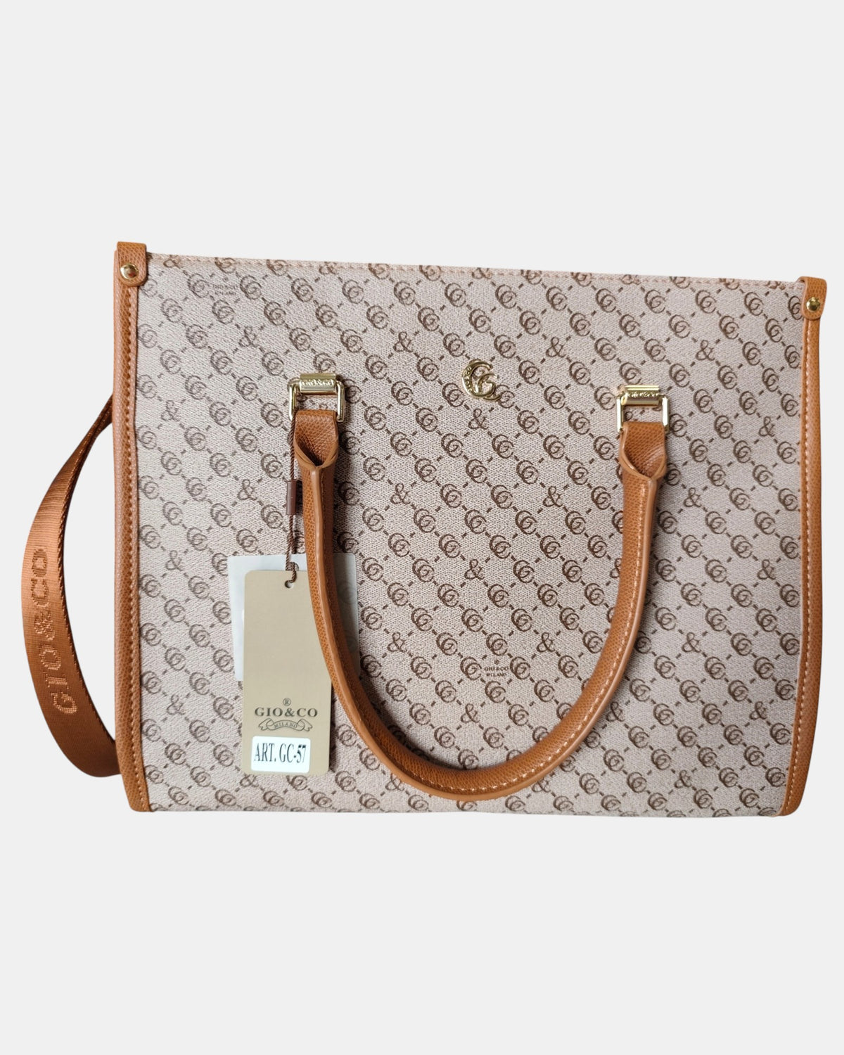 Giò & Co Milano Borsa Shopping Donna GC 57 con Tracolla Logata