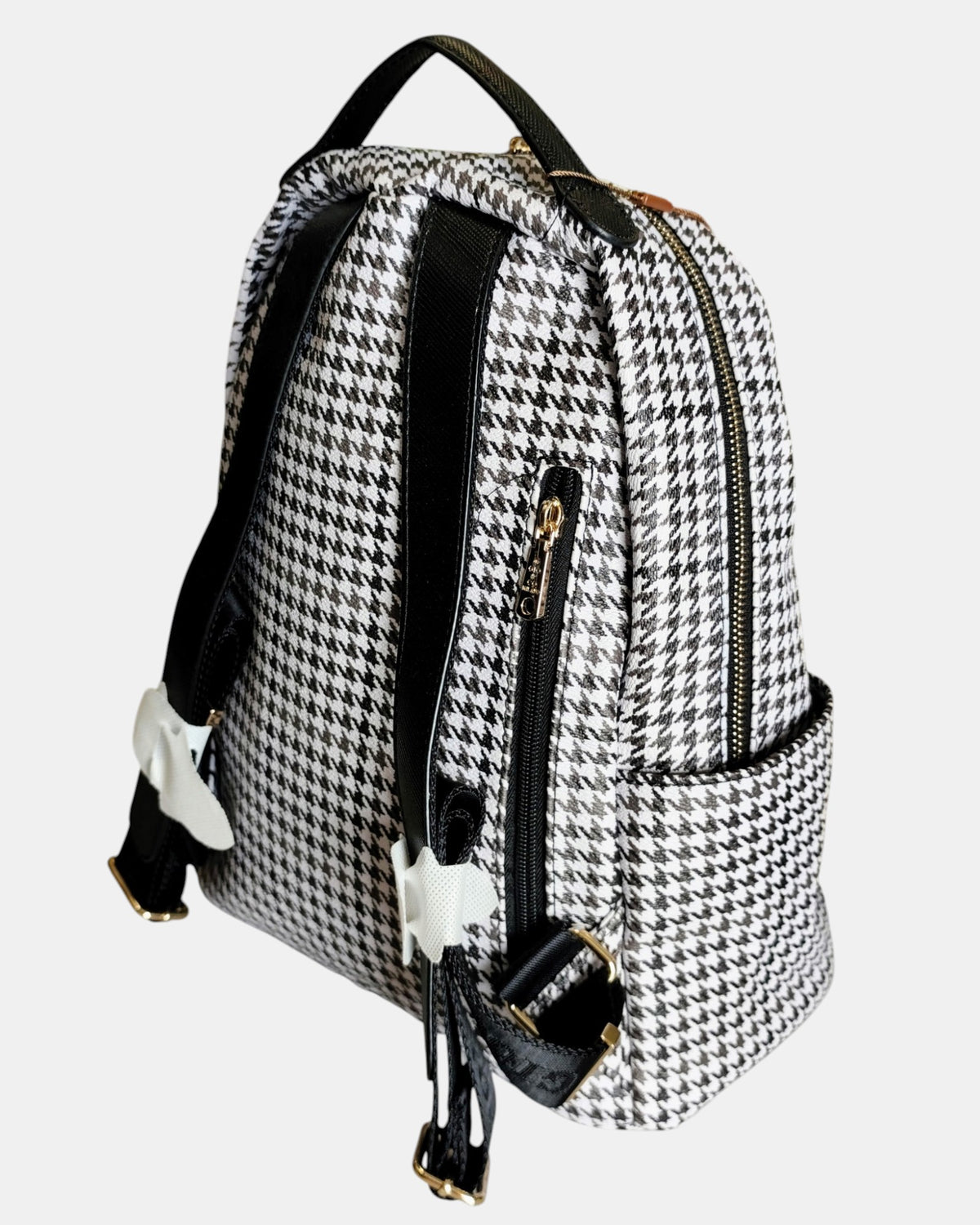 Giò & Co Milano Zaino GC-20 con Monogramma e Doppia Zip