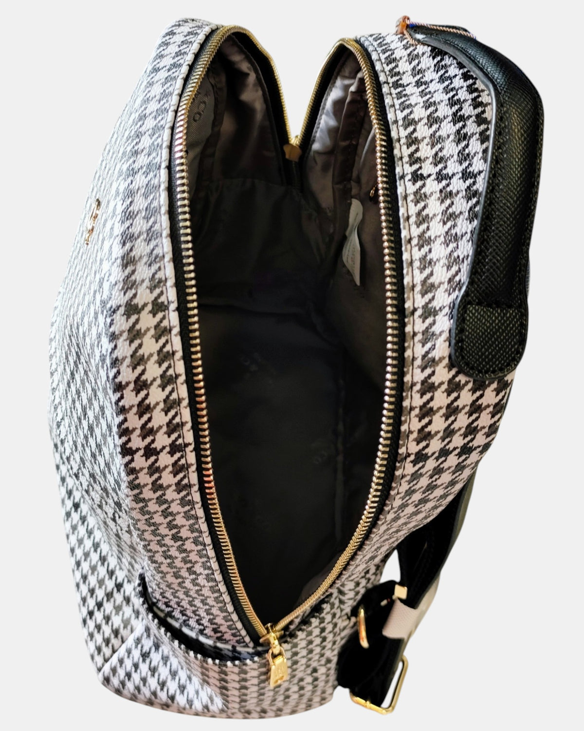Giò & Co Milano Zaino GC-20 con Monogramma e Doppia Zip