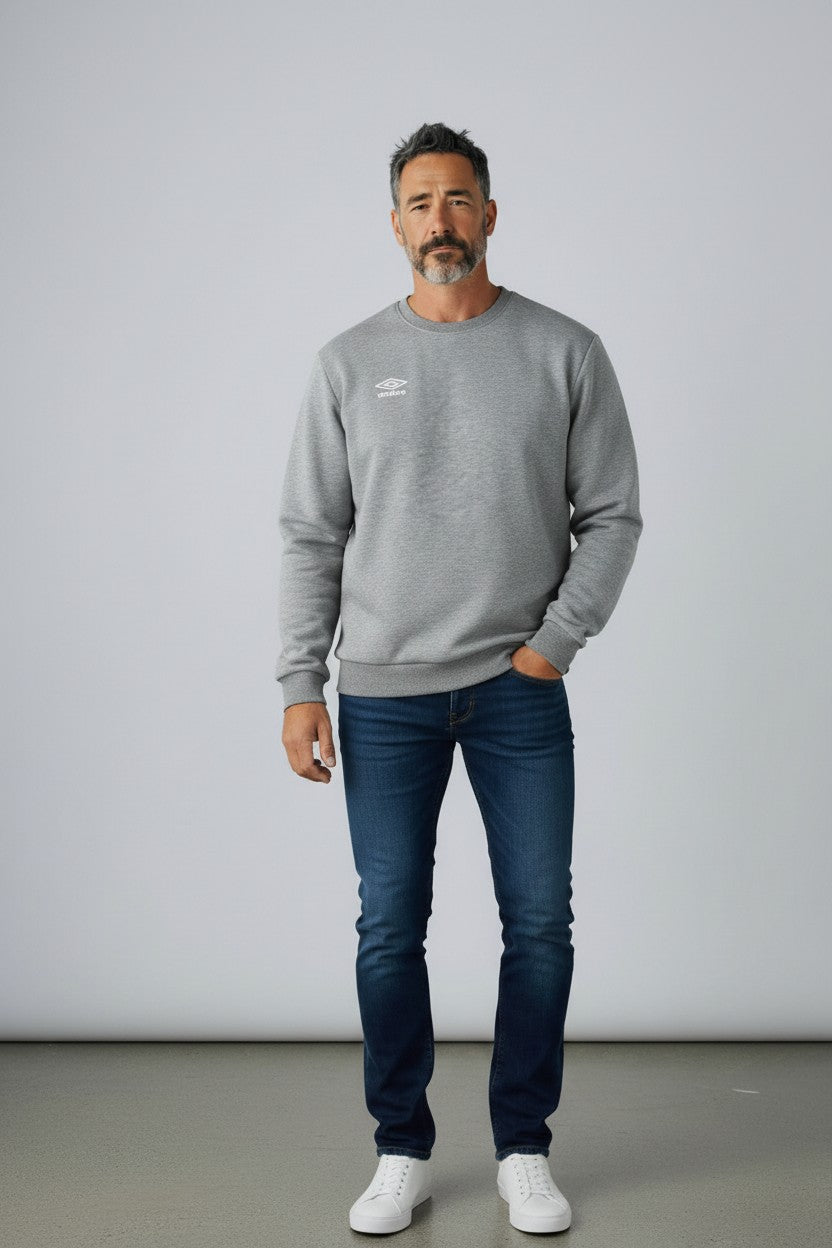 Umbro Felpa Uomo Girocollo Modello Crew Neck