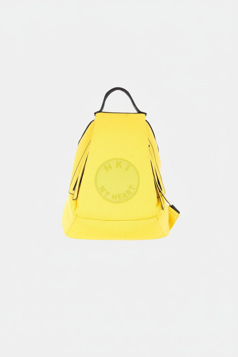 NKI Firenze zaino Donna my heart in tessuto effetto neoprene