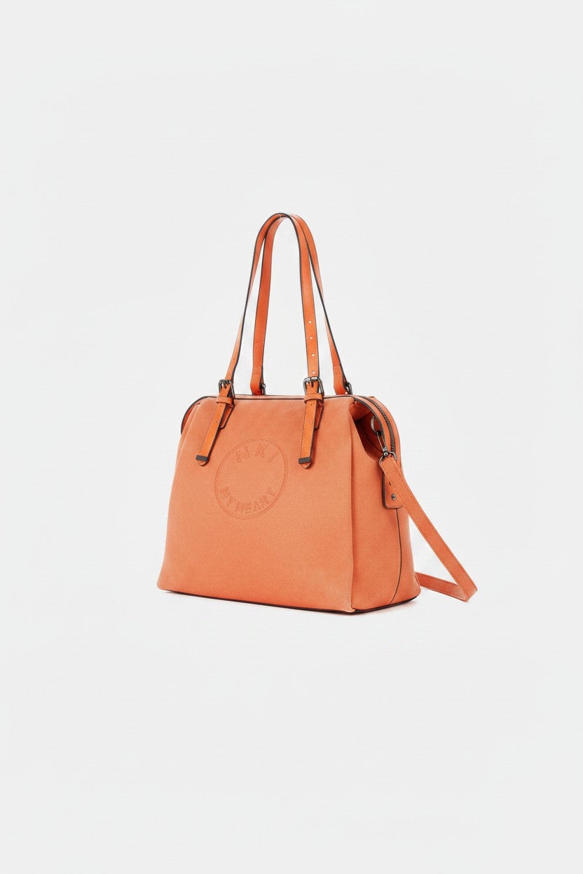 NKI Firenze bauletto my heart in tessuto effetto neoprene