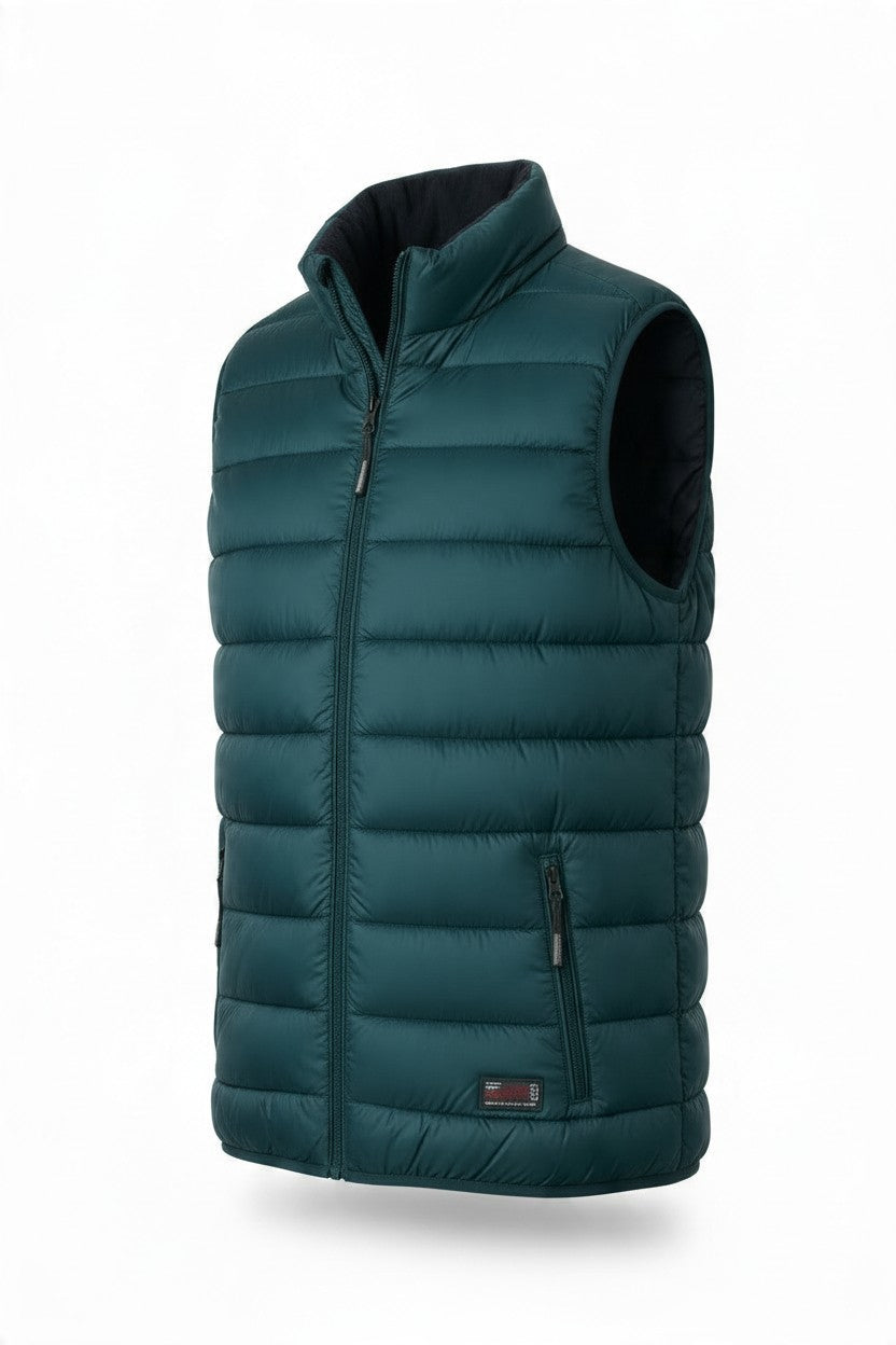 Cotton Belt Gilet Uomo Imbottito Smanicato Casual