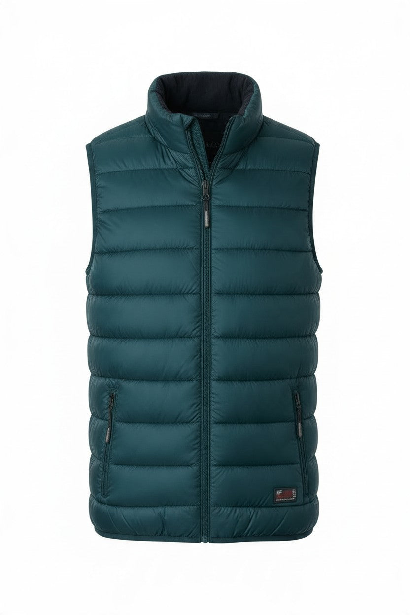 Cotton Belt Gilet Uomo Imbottito Smanicato Casual