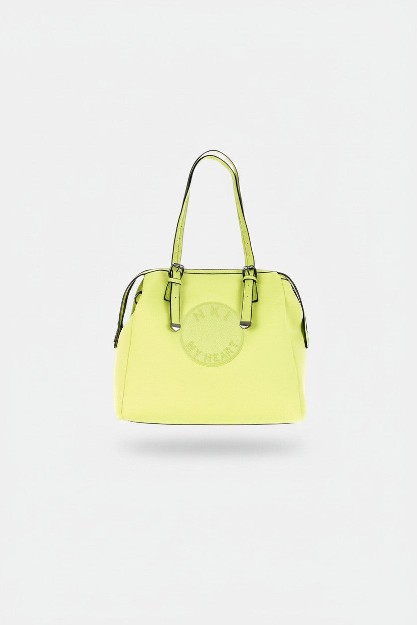 NKI Firenze bauletto my heart in tessuto effetto neoprene
