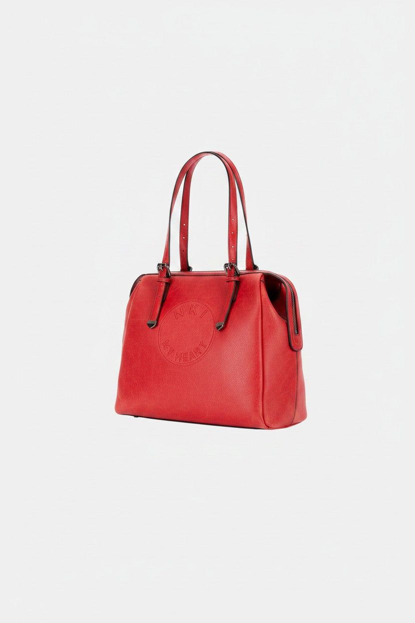 NKI Firenze bauletto my heart in tessuto effetto neoprene
