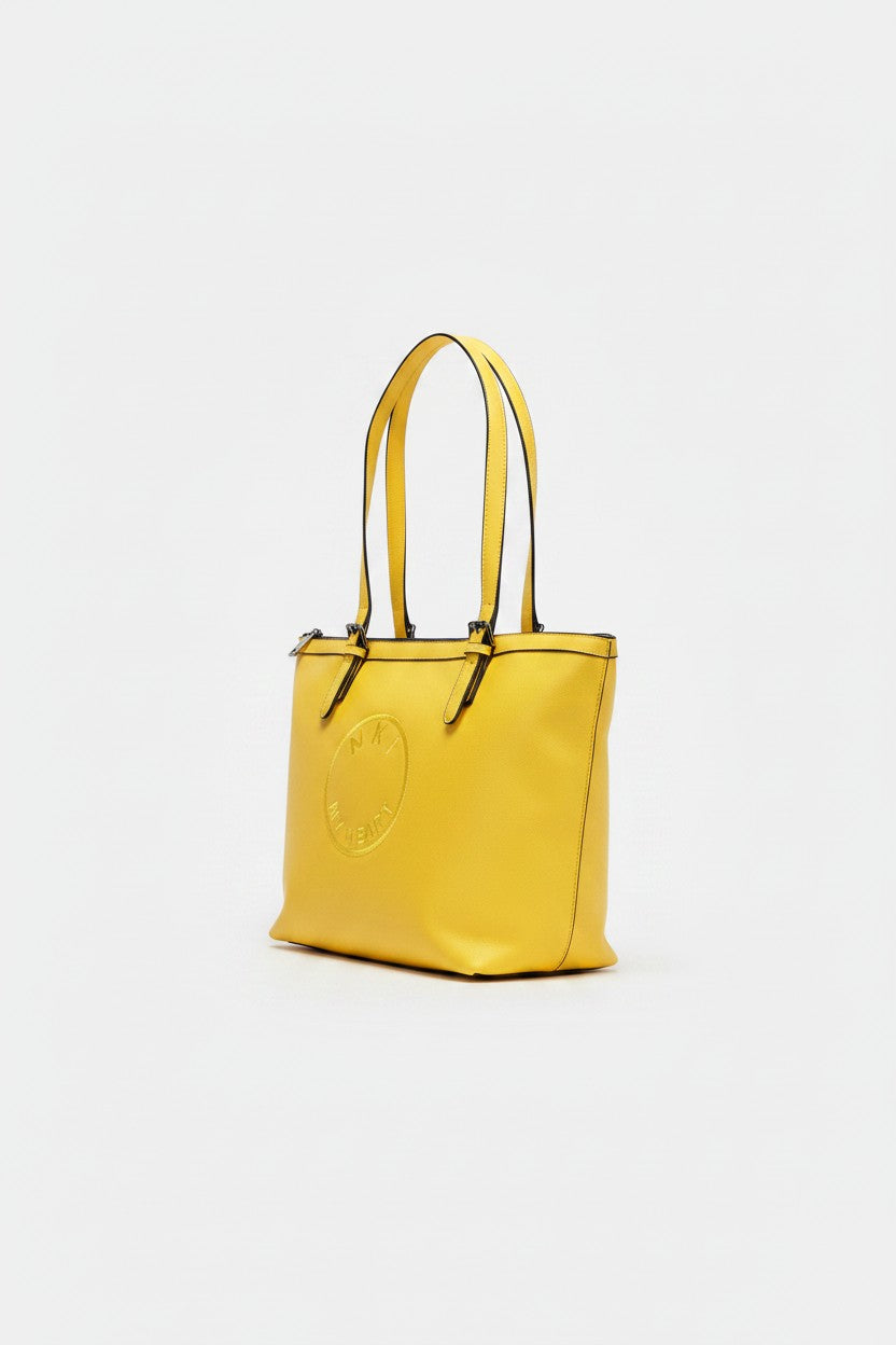NKI firenze borsa shopper estiva my heart tessuto effetto neoprene