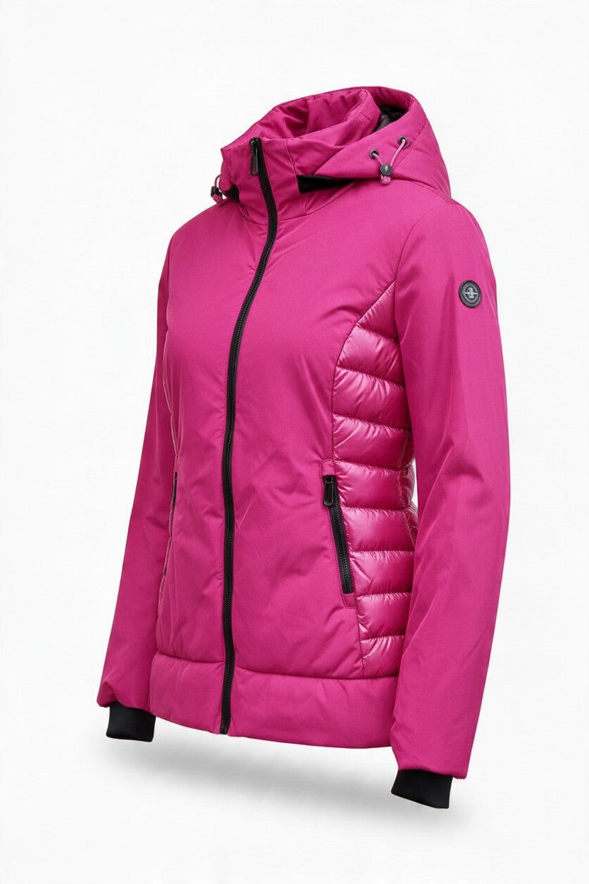Il Granchio Giubbotto Donna Marcella Softshell con Cappuccio Staccabile