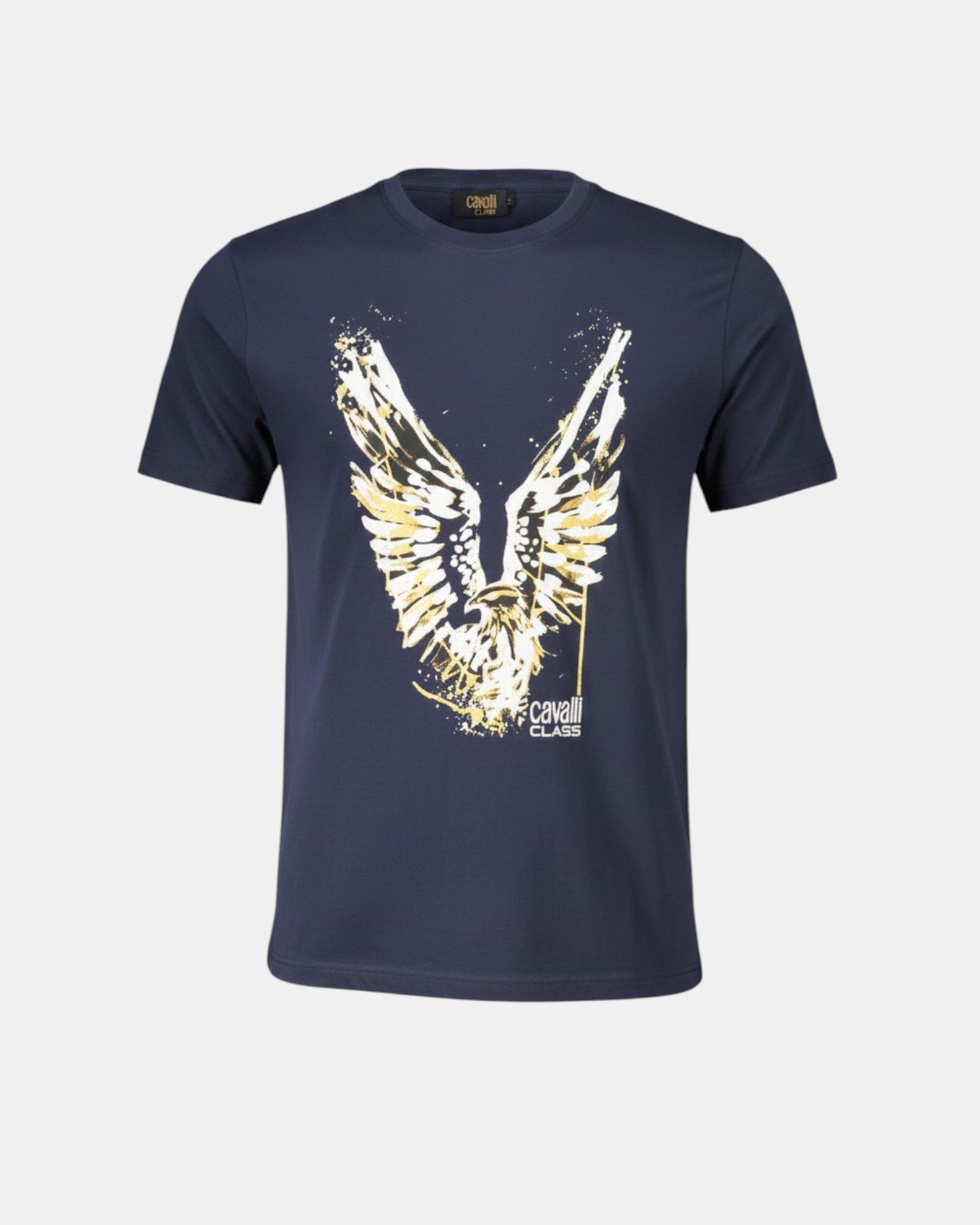 Cavalli Class T-Shirt Uomo modello Eagle cotone 100%