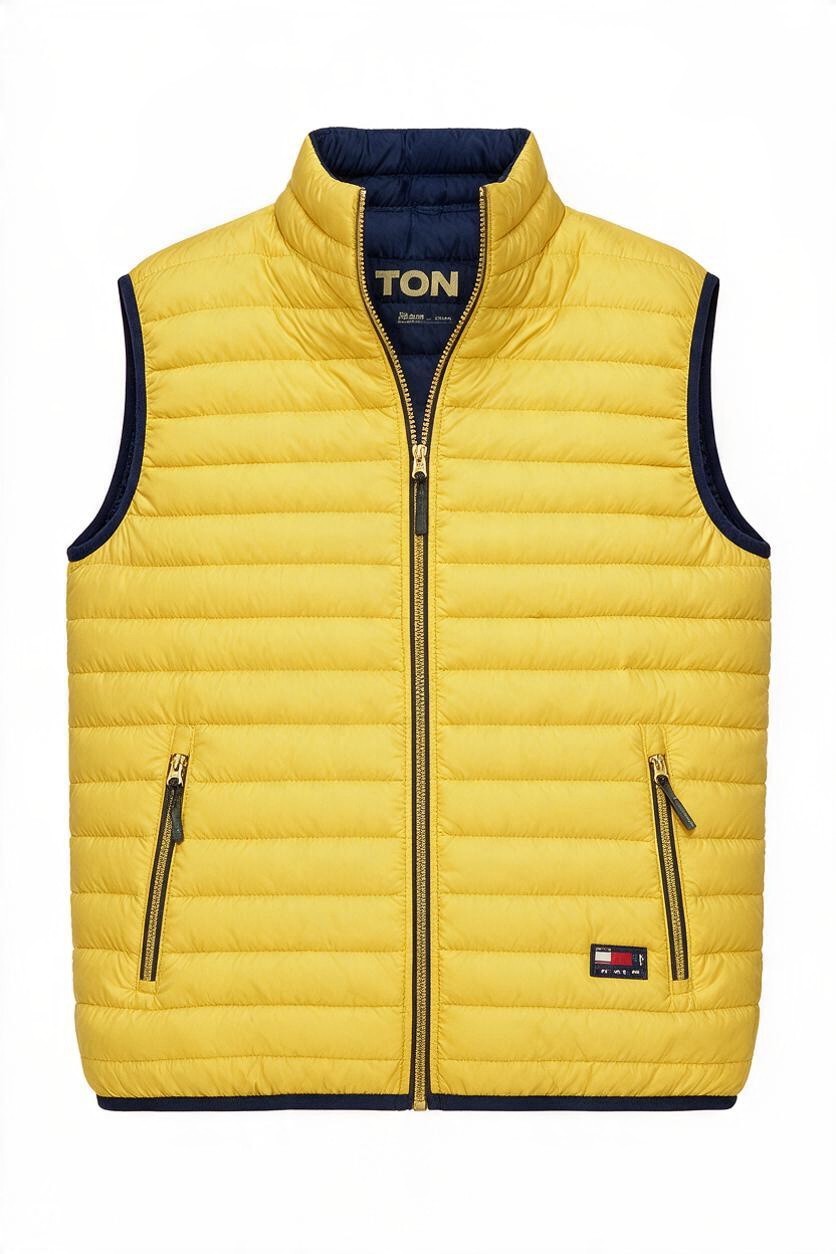Cotton Belt Gilet Uomo Imbottito Smanicato Casual
