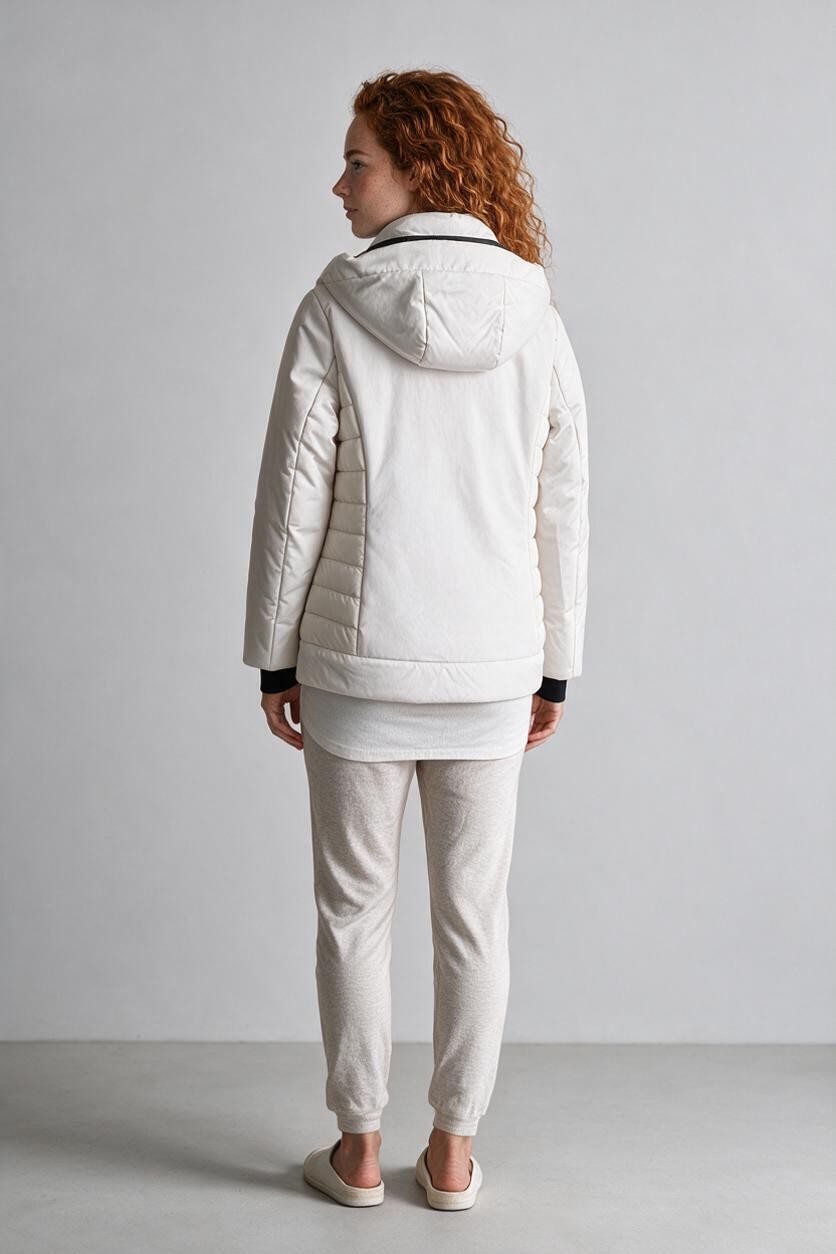 Il Granchio Giubbotto Donna Marcella Softshell con Cappuccio Staccabile