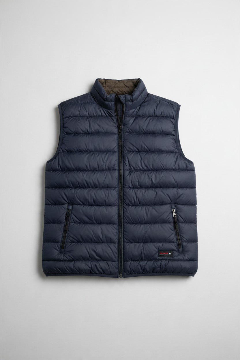 Cotton Belt Gilet Uomo Imbottito Smanicato Casual