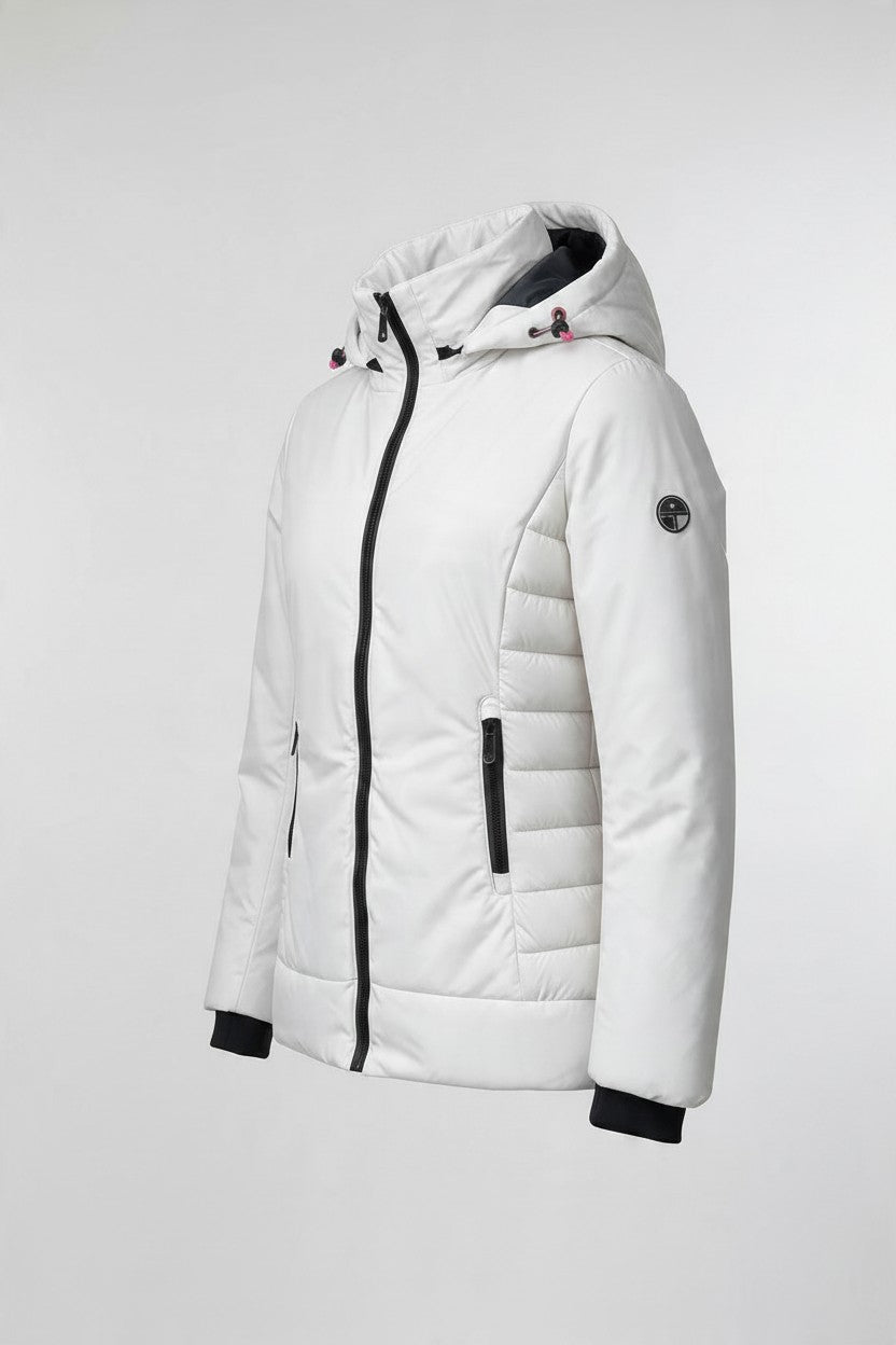 Il Granchio Giubbotto Donna Marcella Softshell con Cappuccio Staccabile