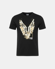 Cavalli Class T-Shirt Uomo modello Eagle cotone 100%