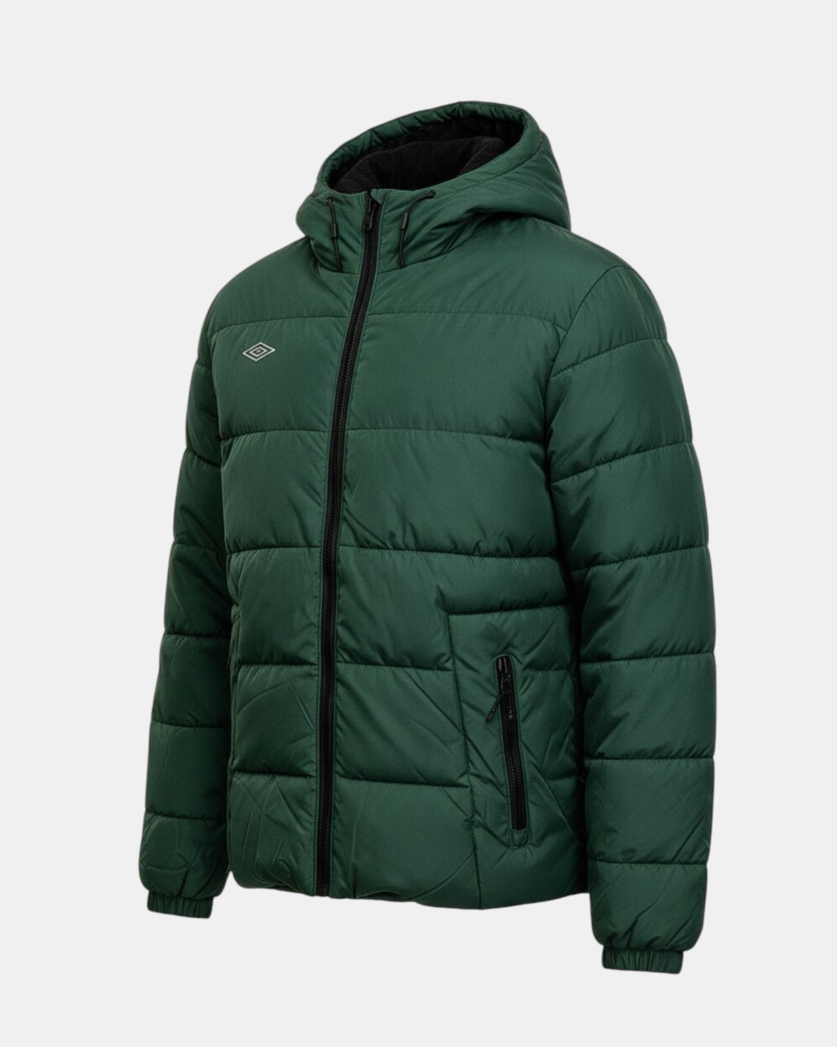 Umbro Piumino Bomber Uomo con Cappuccio e Interno in Pile