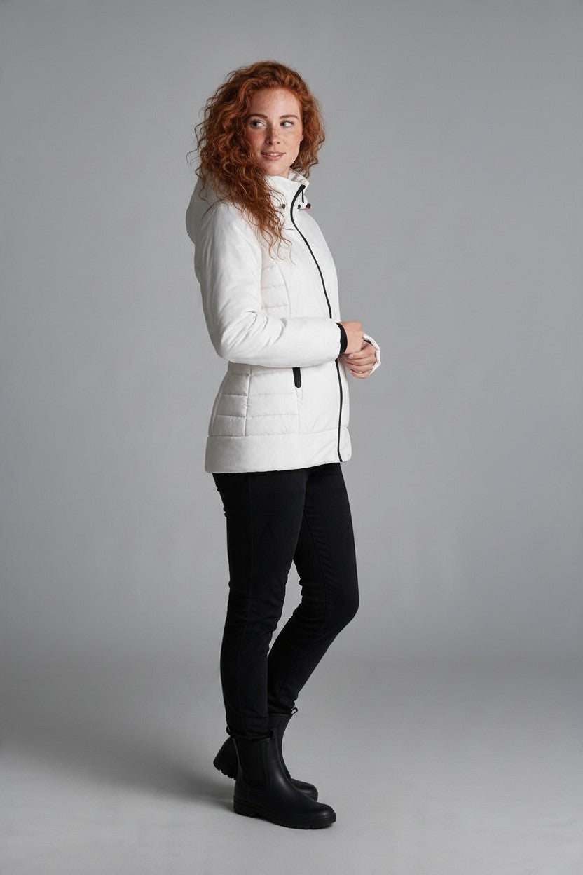 Il Granchio Giubbotto Donna Marcella Softshell con Cappuccio Staccabile