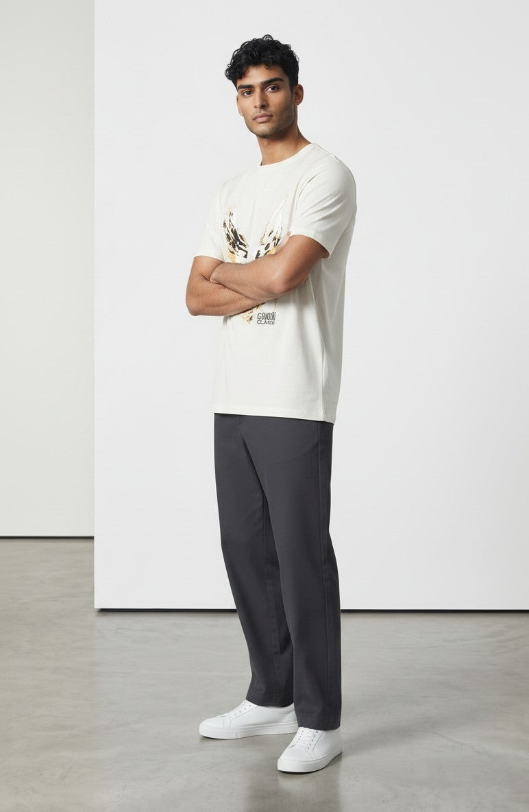 Cavalli Class T-Shirt Uomo modello Eagle cotone 100%