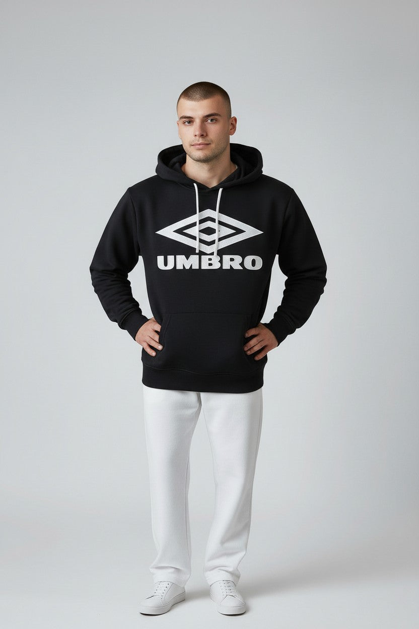 Umbro Felpa Uomo con Cappuccio Modello Hoodie