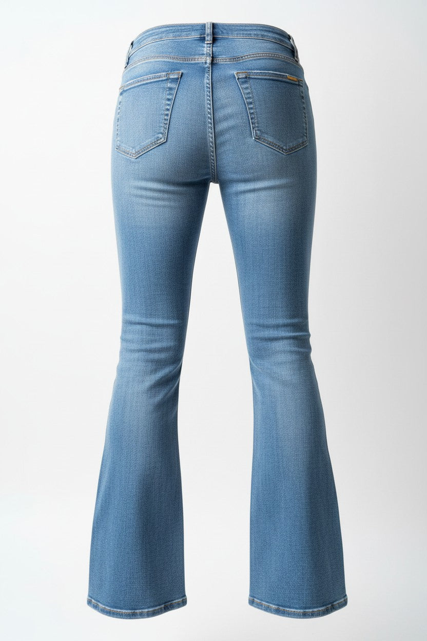 Seventwoseven Jeans donna modello Emily bootcut Made in Italy