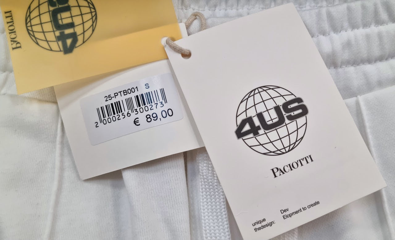 Cesare Paciotti bermuda in felpa 100% Cotone