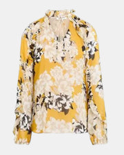 Calvin Klein blusa donna stampa floreale macro