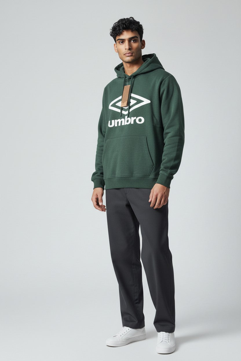 Umbro Felpa Uomo con Cappuccio Modello Hoodie