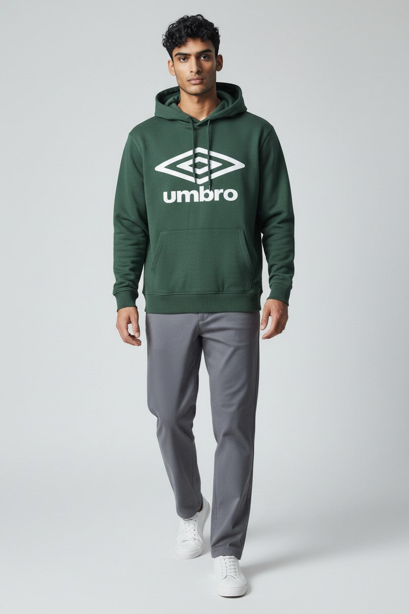 Umbro Felpa Uomo con Cappuccio Modello Hoodie