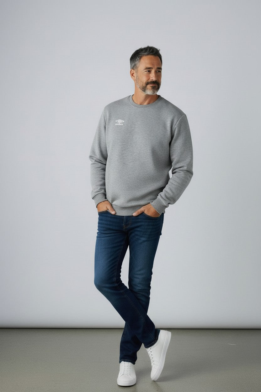 Umbro Felpa Uomo Girocollo Modello Crew Neck