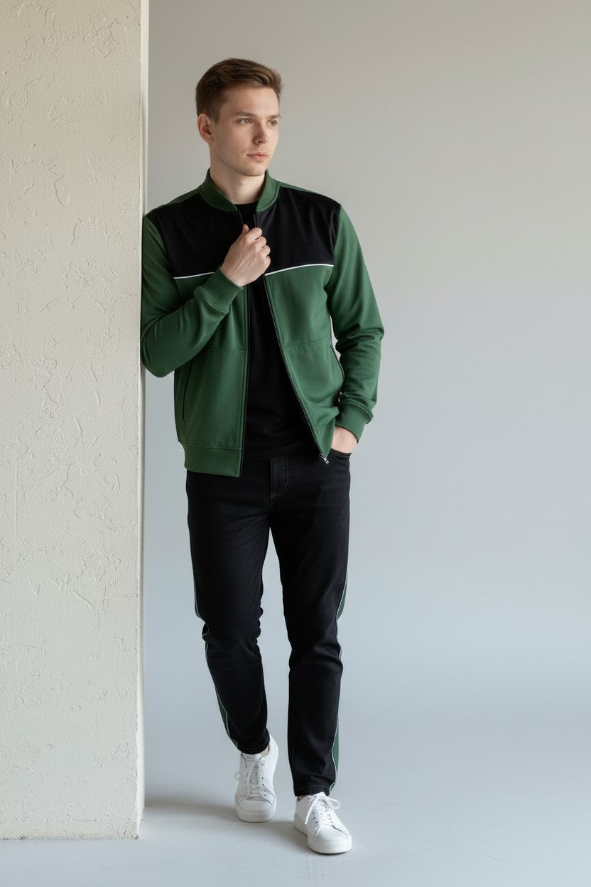 Umbro Tuta Uomo Sportiva completa Felpa e Pantalone