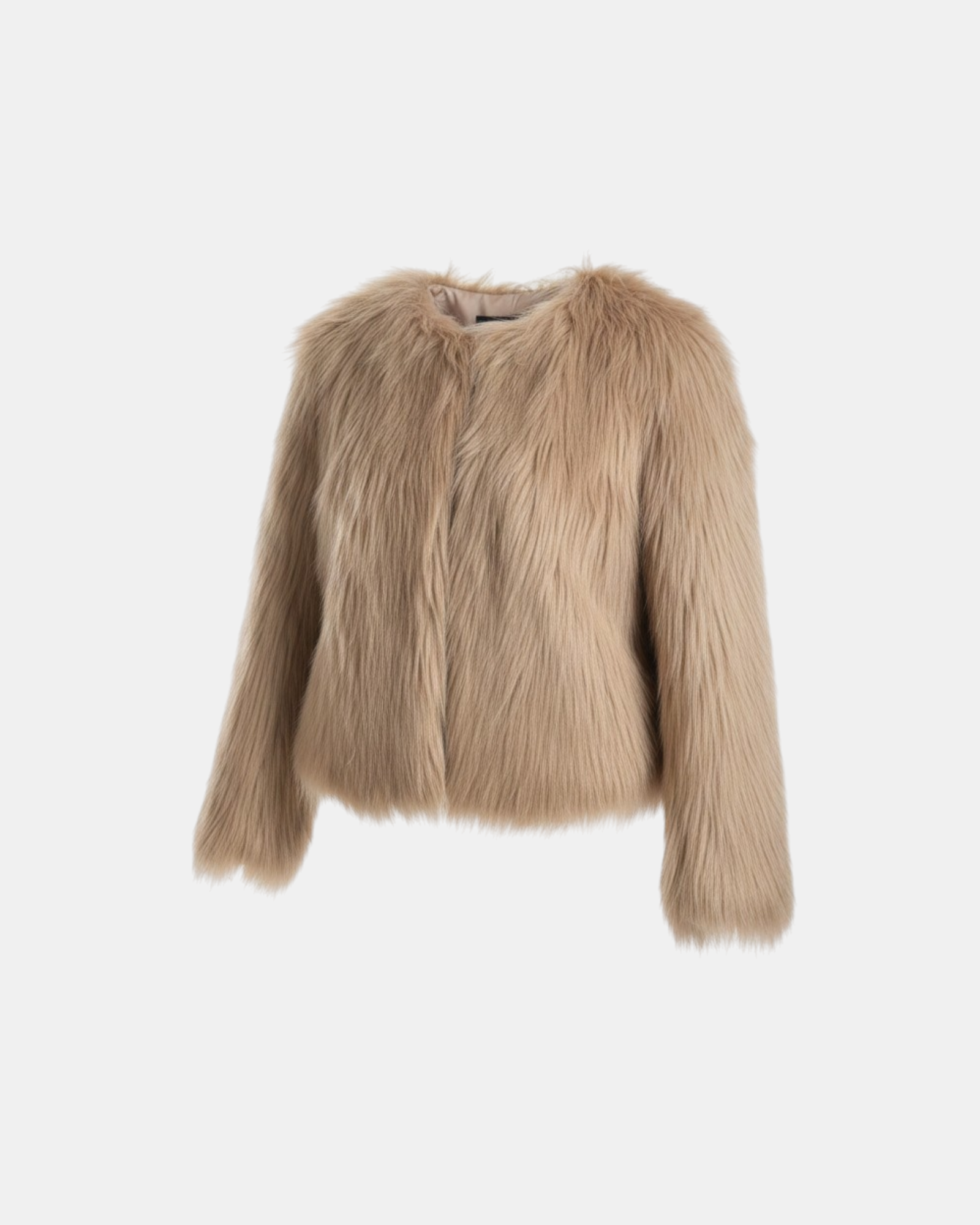 Oui Odile Pelliccia Ecologica Donna Degradé Multicolor Eco Elegante