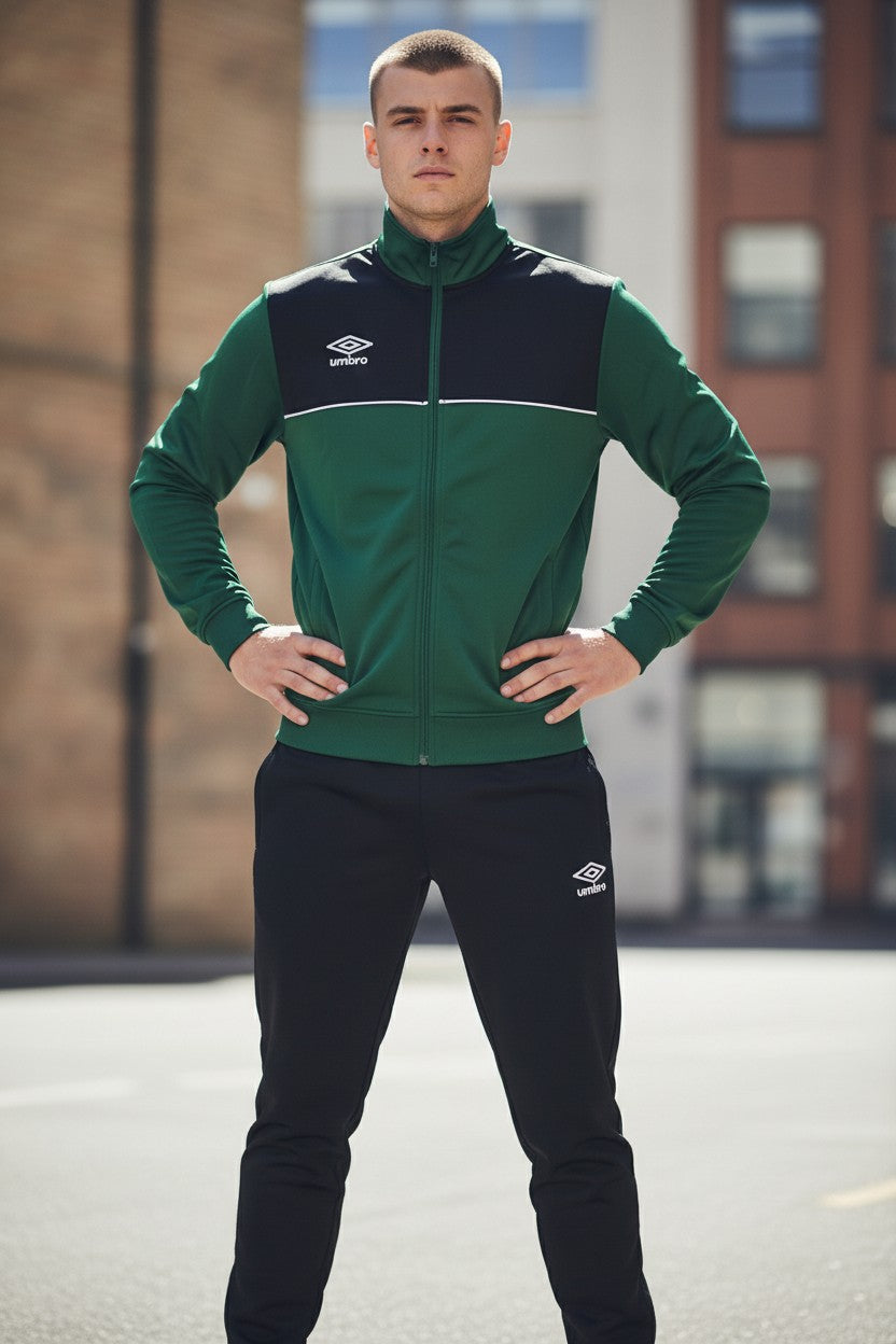 Umbro Tuta Uomo Sportiva completa Felpa e Pantalone