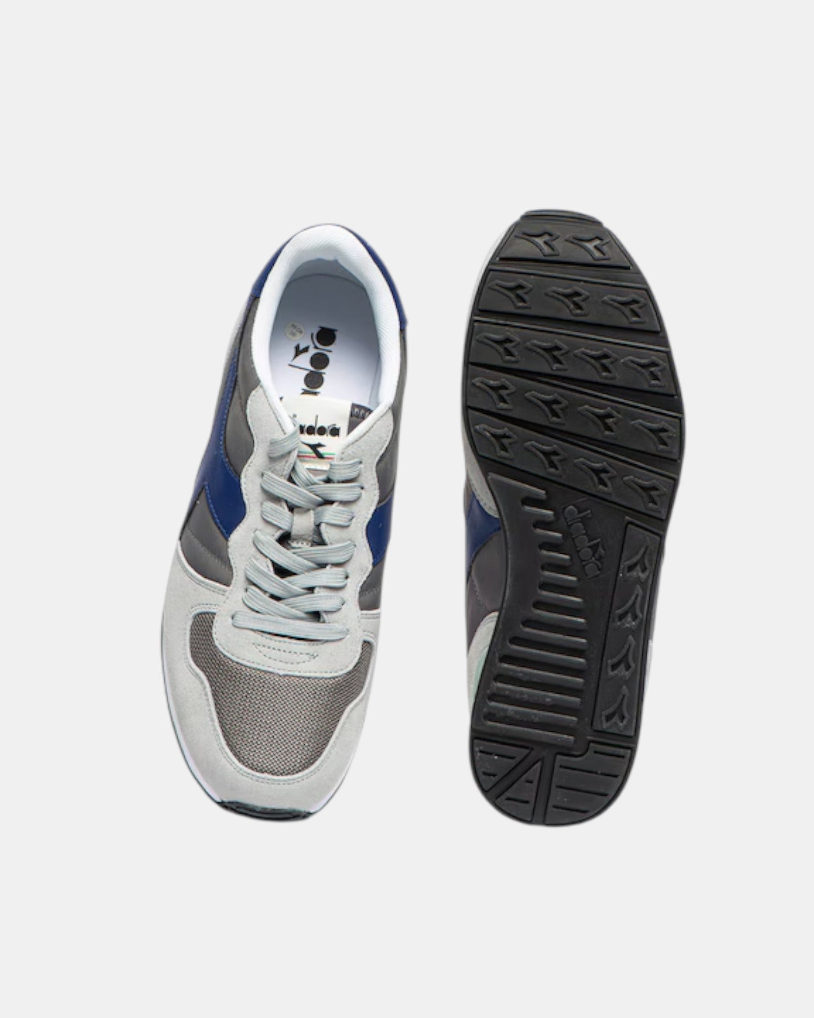 Diadora sneakers unisex camaro C9179  high-rise blueprint  in pelle scamosciata
