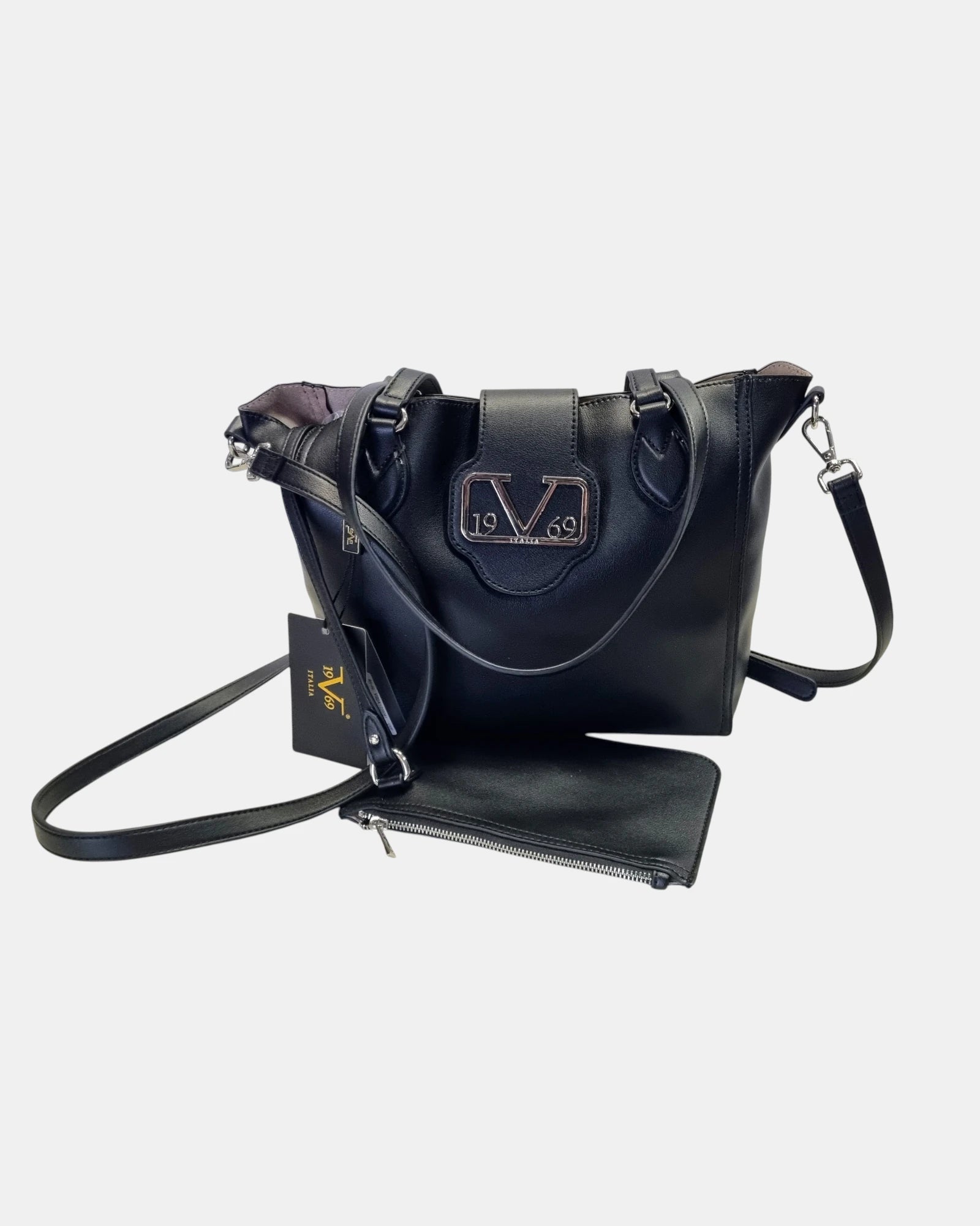 19V69 Italia by Versace Borsa Donna a Mano e Tracolla Modello Juantitia