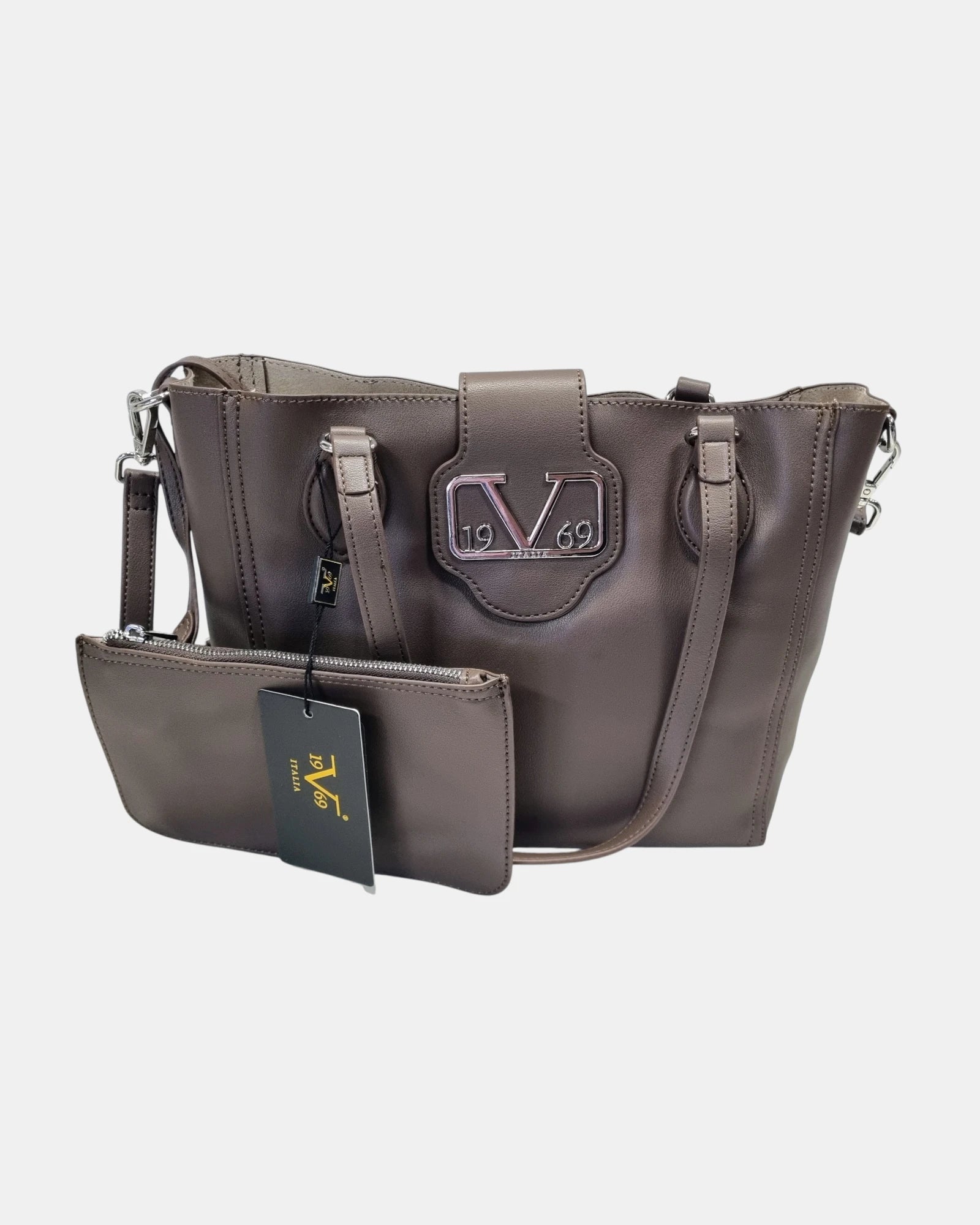 19V69 Italia by Versace Borsa Donna a Mano e Tracolla Modello Juantitia