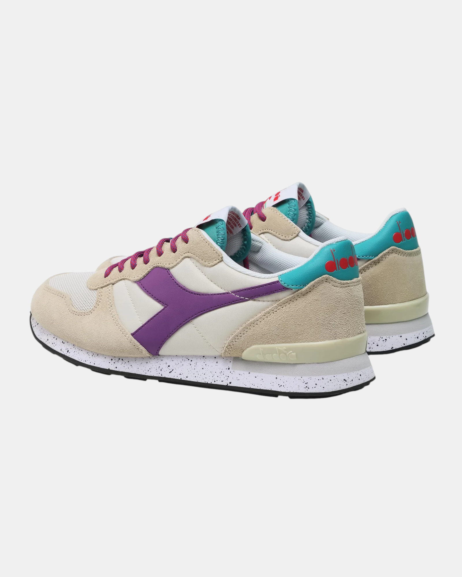 Diadora Sneakers Camaro Outdoor 25036 Unisex Beige Oyster  in Pelle