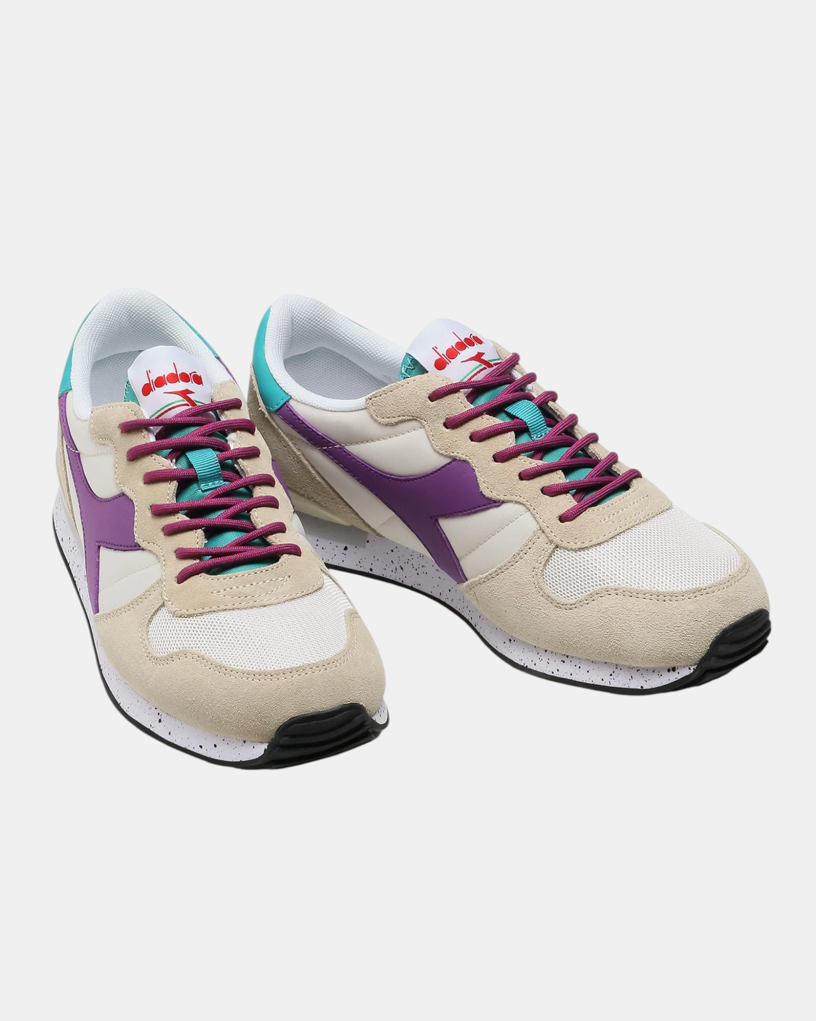 Diadora Sneakers Camaro Outdoor 25036 Unisex Beige Oyster  in Pelle